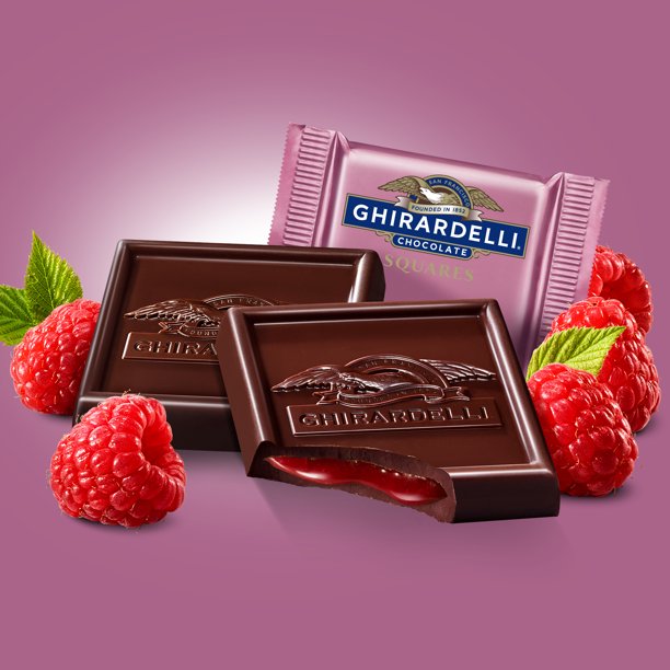 Ghirardelli Raspberry Dark Chocolate 9 oz 17.95